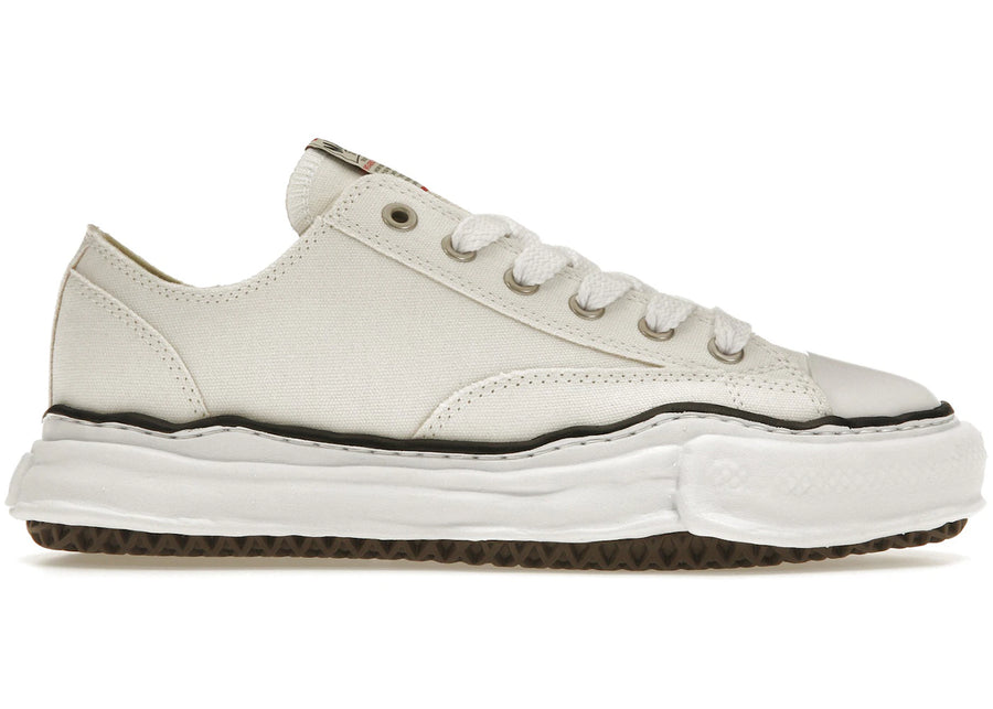 Maison Mihara Yasuhiro Peterson OG Sole Canvas Low Blanc