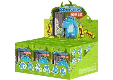 Miniso Disney PIXAR Monsters Work Log Series Sealed Case (6 Blind Box)