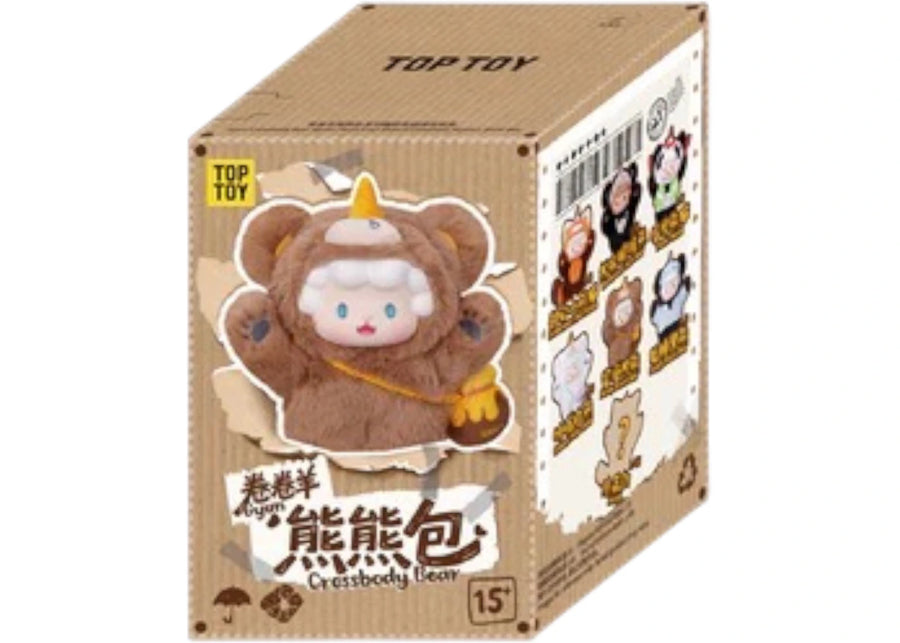 Sac bandoulière Miniso Gyun série Ours, boîte surprise individuelle