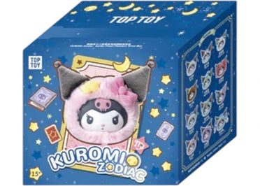 Miniso Kuromi Zodiac Series Vinyl Plush Gift Single Blind Box
