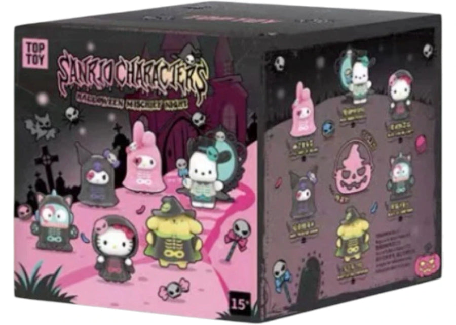 Figurines Miniso SANRIO Halloween Mischief Night (boîte surprise individuelle)