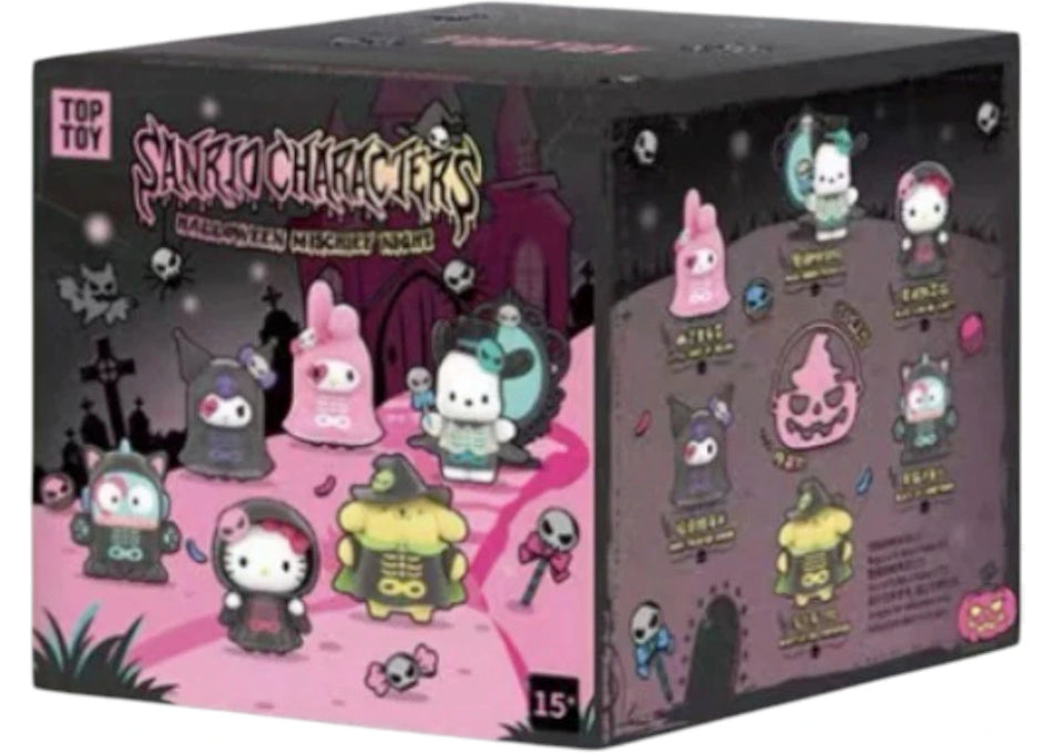 Miniso SANRIO Halloween Mischief Night Serires Figures Single Blind Box