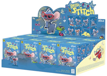 Miniso Top Toy Disney Hello Stitch Series Figure Sealed Case (8 Blind Box)