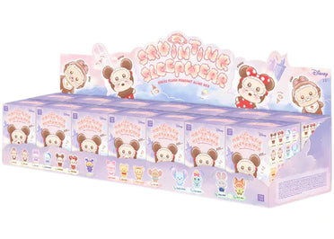 Miniso Top Toy Disney Squinting Sleepwear Series Plush Keychains Sealed Case (14 Blind Boxes)