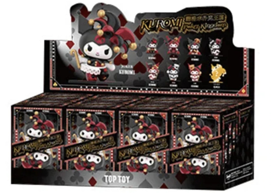 Miniso Top Toy Kuromi Poker Kingdom Series Sealed Case (8 Blind Box)