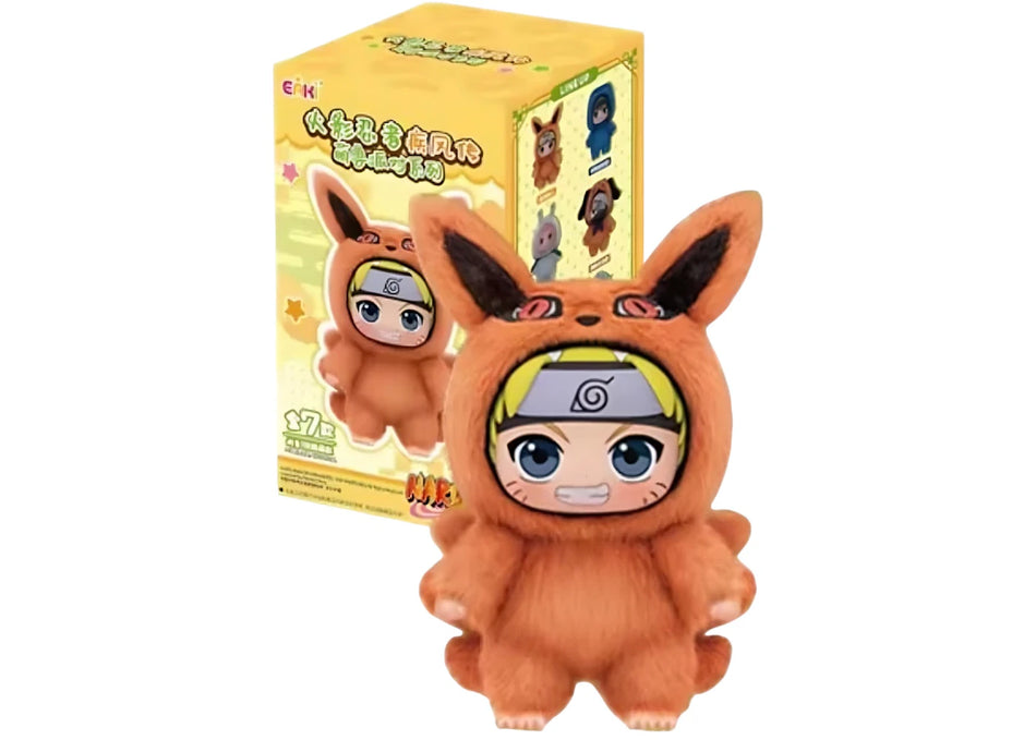 Miniso Top Toy Naruto Beast Party Naruto Uzumaki Plush Keychains