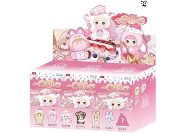 Miniso Top Toy Nommi A Bite of Sweetheart Sweet Bites Series Vinyl Plush Sealed Case (6 Blind Boxes)