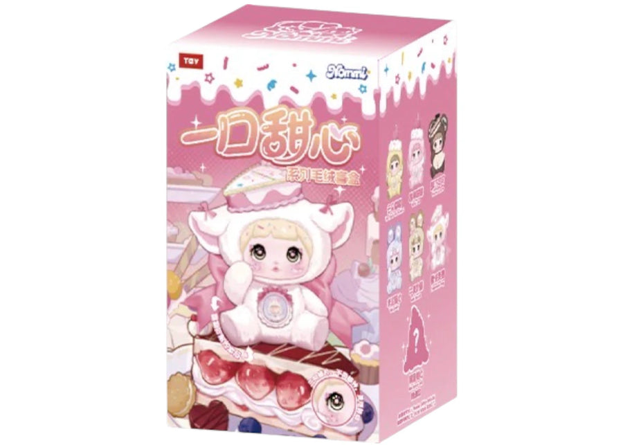 Miniso Top Toy Nommi A Bite of Sweetheart Sweet Bites Series Peluche Vinyle Boîte Surprise Unique