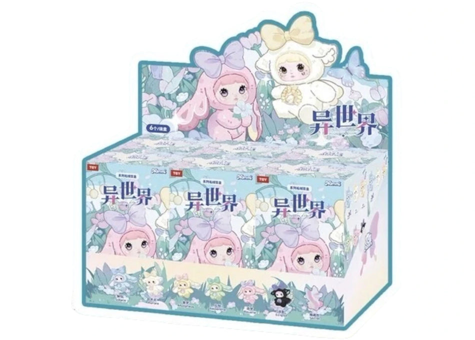 Miniso Top Toy Nommi Fantasy World Series Plush Keychain Sealed Case (6 Blind Boxes)