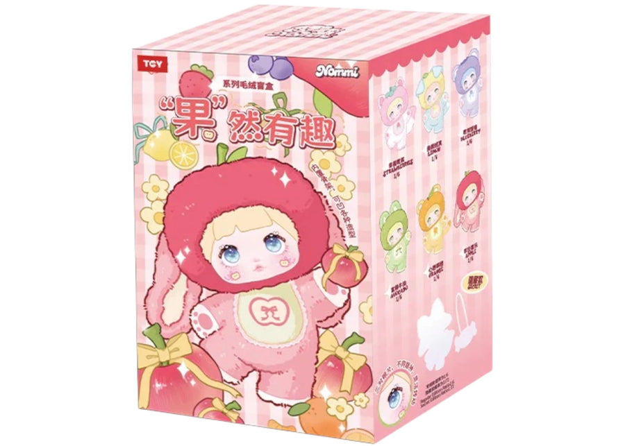 Miniso Top Toy Nommi Série Fruits Amusants et Intéressants Peluche Boîte Surprise Unique