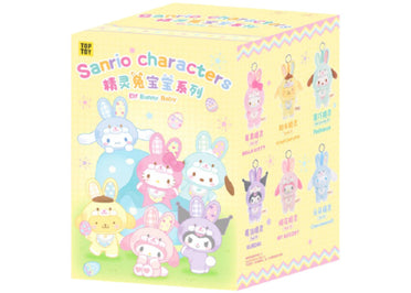 Miniso Top Toy Sanrio Characters Elf Bunny Baby Vinyl Plush Keychains Single Blind Box