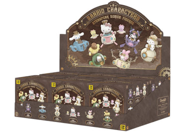 Miniso Top Toy Sanrio Characters Steampunk Series Figure Sealed Case (6 Blind Box)