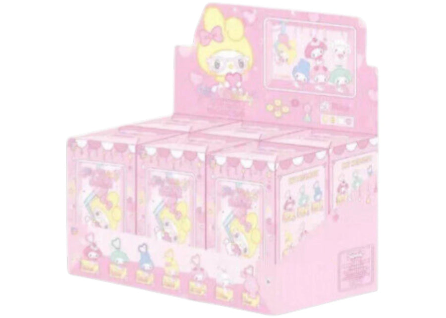 Miniso Top Toy Sanrio My Melody 50e anniversaire Milk Candy Vinyl Plush Sealed Case (6 Blind Box)