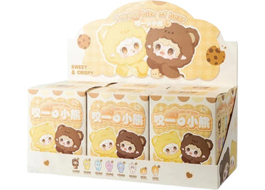 Miniso YOOKI Take A Bite Of The Bear Plush Series Sealed Case (6 Blind Box)