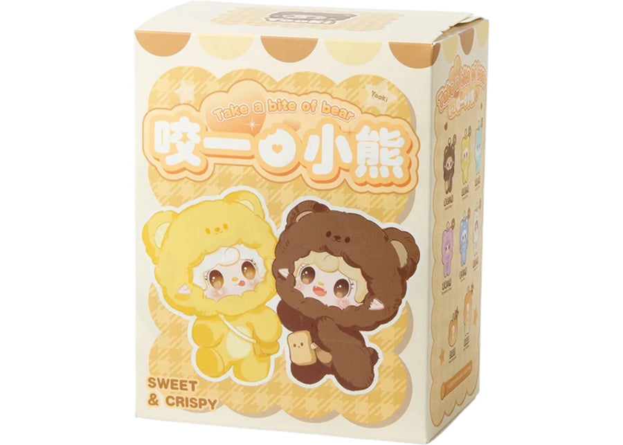 Miniso YOOKI Collection Peluche « Mords l'Ours » Boîte Surprise Unique