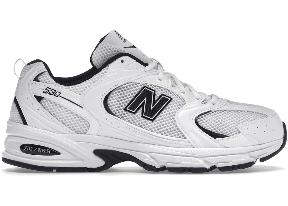 New Balance 530 White Black Details