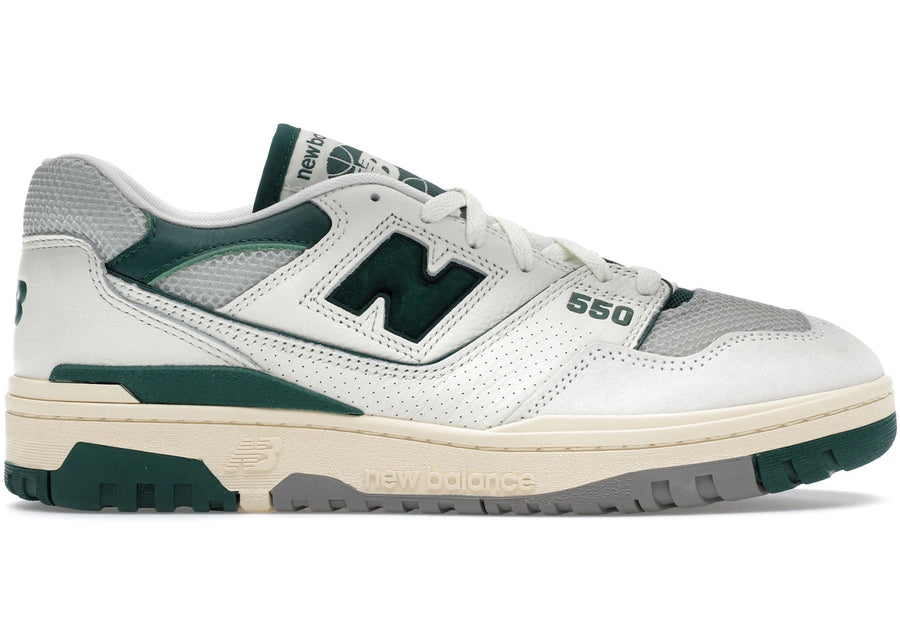 Pack New Balance 550 Sea Salt Vert Marais