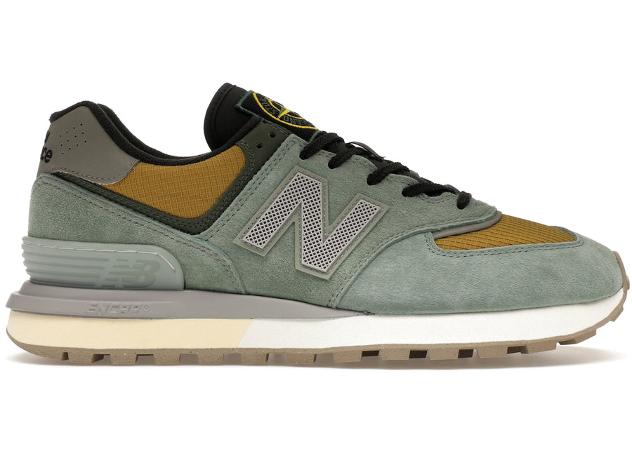 New Balance 574 Legacy Stone Island Vert clair