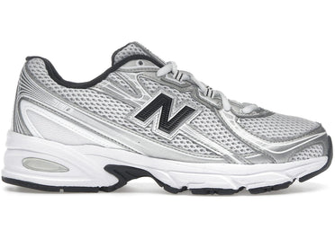 New Balance 740 White Silver Metallic Navy