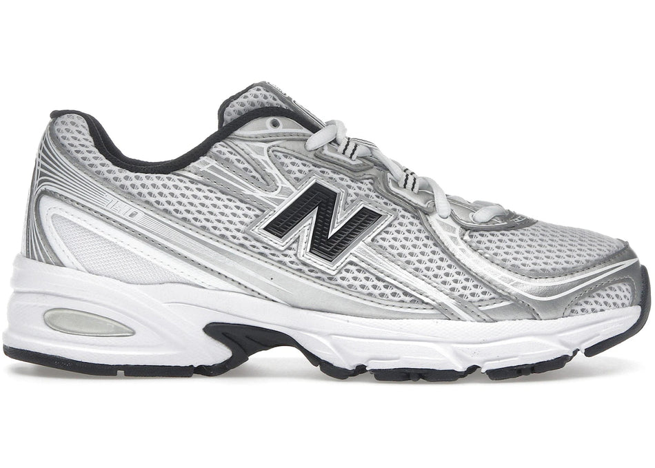 New Balance 740 White Silver Metallic Navy