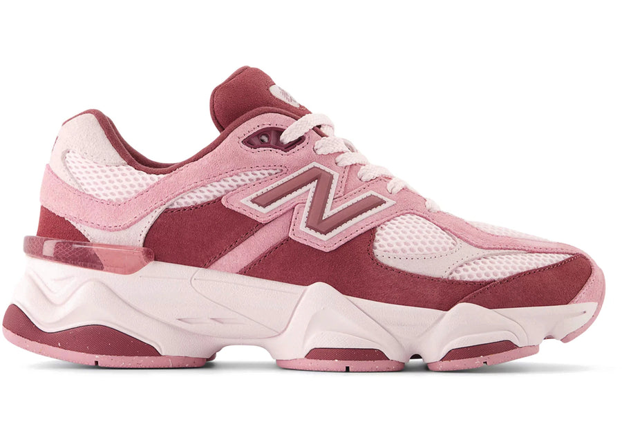 New Balance 9060 Rose Granit Délavé Bourgogne (GS)