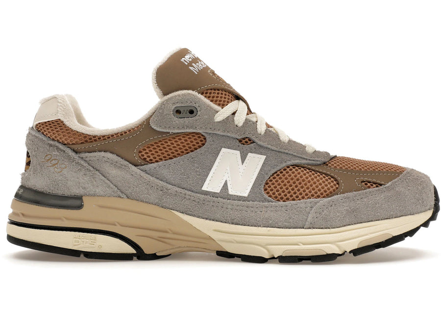New Balance 993 Teddy Santis MiUSA Gris Ombre Bois Flotté