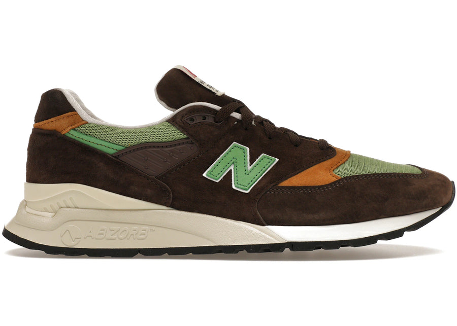 New Balance 998 MiUSA Teddy Santis Marron Vert