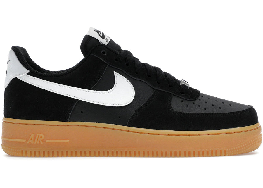 Nike Air Force 1 Low '07 LV8 Noir Sommet Blanc Gomme