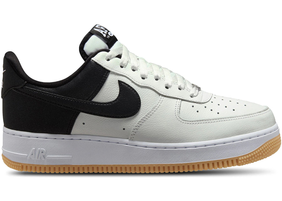 Nike Air Force 1 Low '07 LV8 Blanc Noir Argent Métallisé