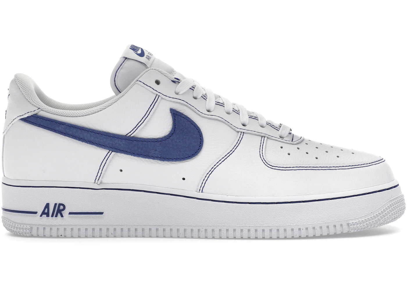 Nike Air Force 1 Low '07 LV8 White Deep Royal Blue