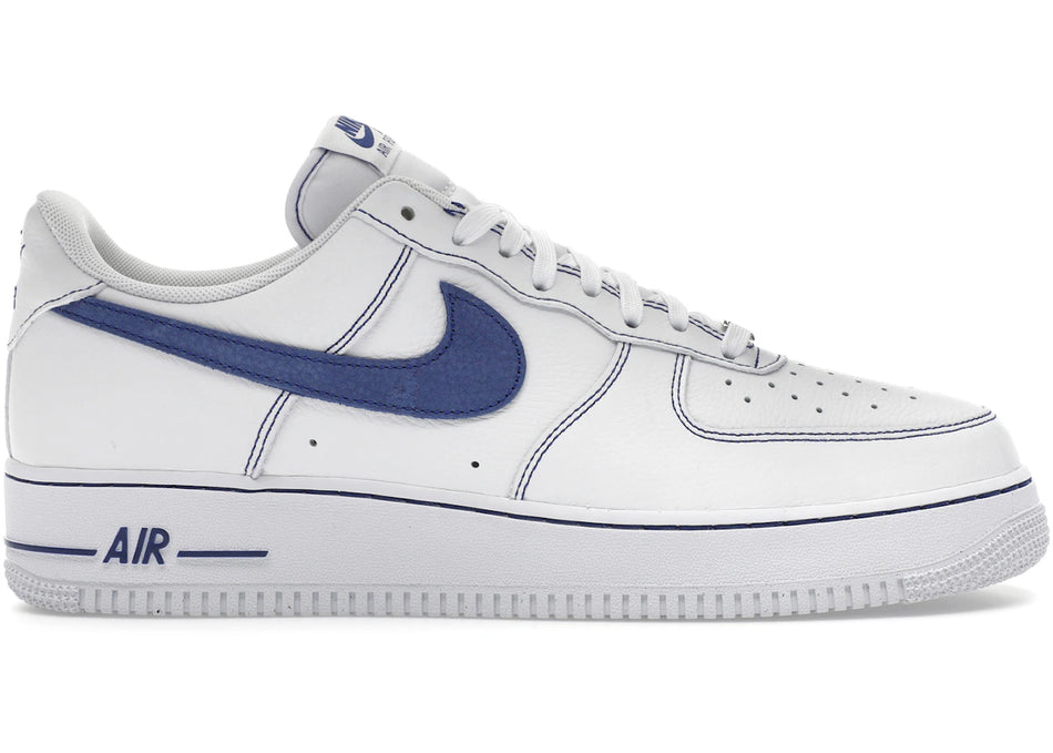 Nike Air Force 1 Low '07 LV8 White Deep Royal Blue