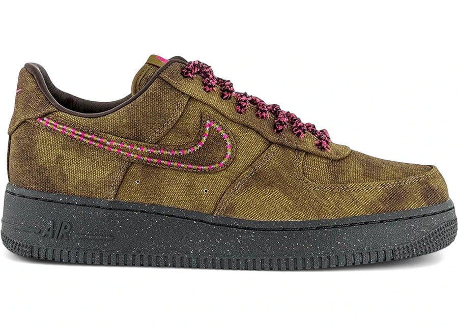 Nike Air Force 1 Low '07 QS Boucle Desert Moss Fierce Pink