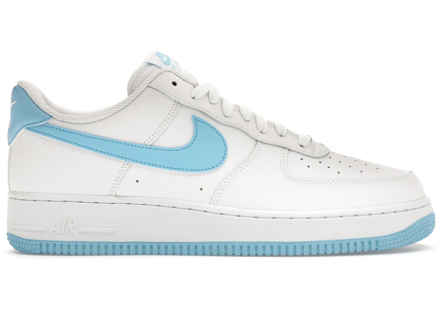 Nike Air Force 1 Low '07 Blanc Bleu Verseau