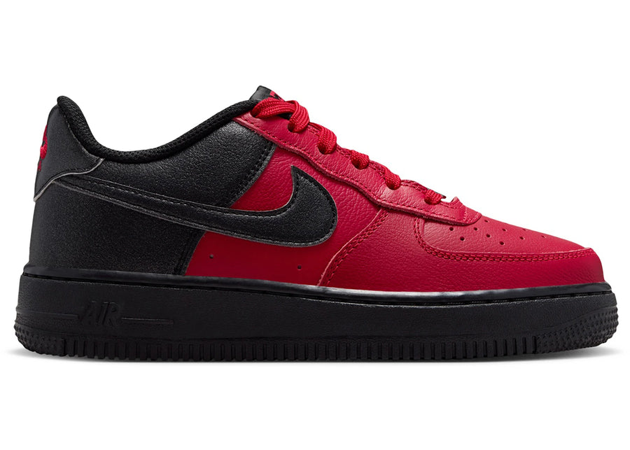 Nike Air Force 1 Low LV8 Gym Red Summit White Black (GS)