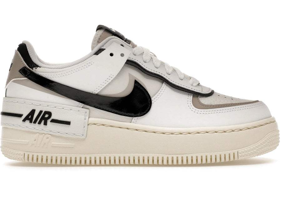 Nike Air Force 1 Low Shadow White College Gray Platinum Tint Off Noir (Femme)