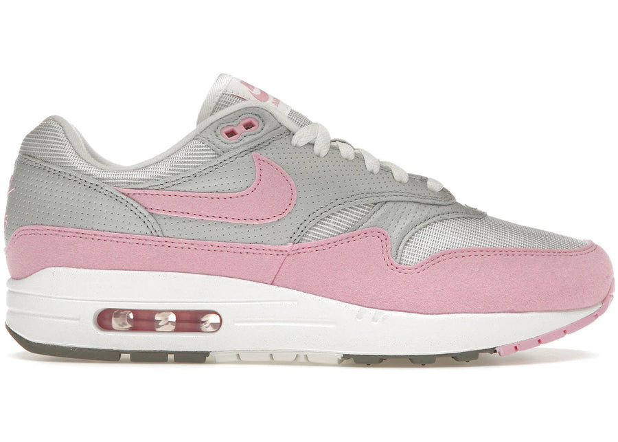 Nike Air Max 1 '87 Metallic Platinum Pink Rise (Femme)