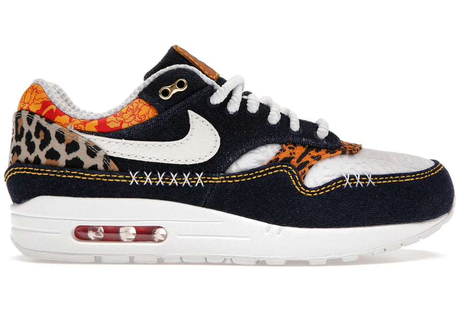 Nike Air Max 1 Premium Denim Léopard