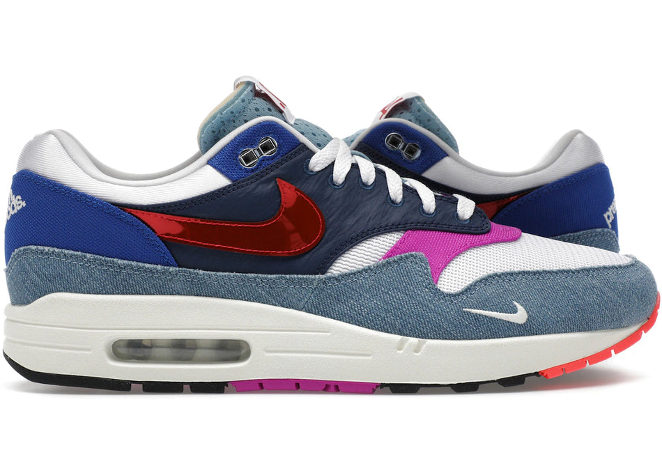 Nike Air Max 1 Premium Goods Sport Red Varsity Royal