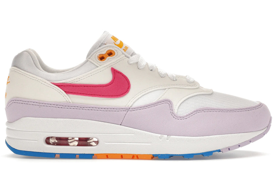 Nike Air Max 1 Blanc Alchimie Rose (Femme)