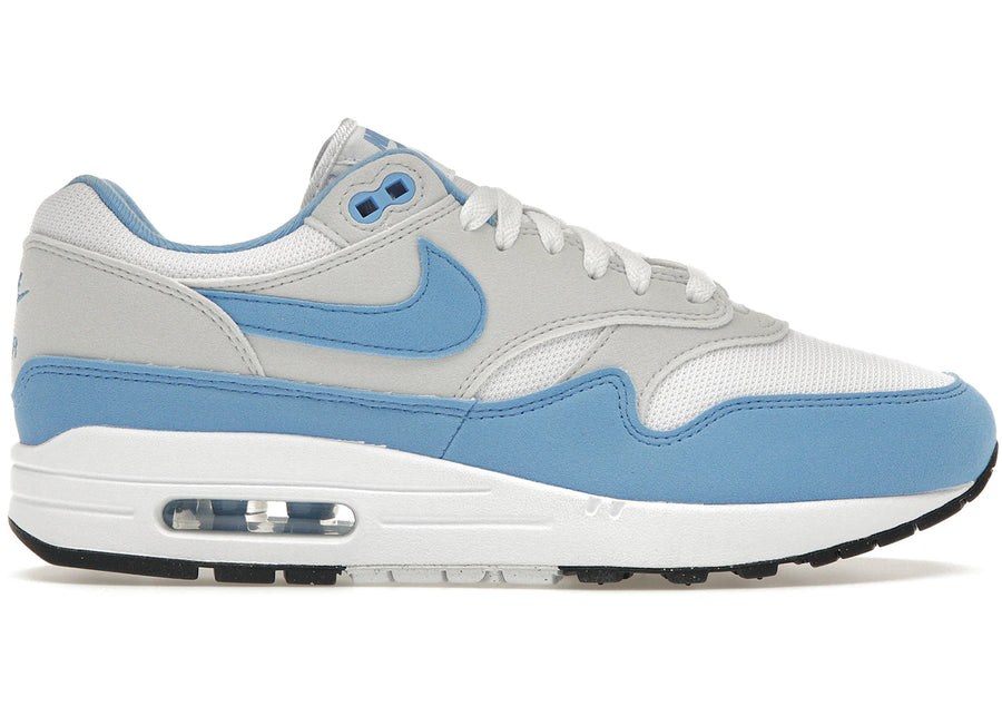 Nike Air Max 1 Blanc Bleu Université