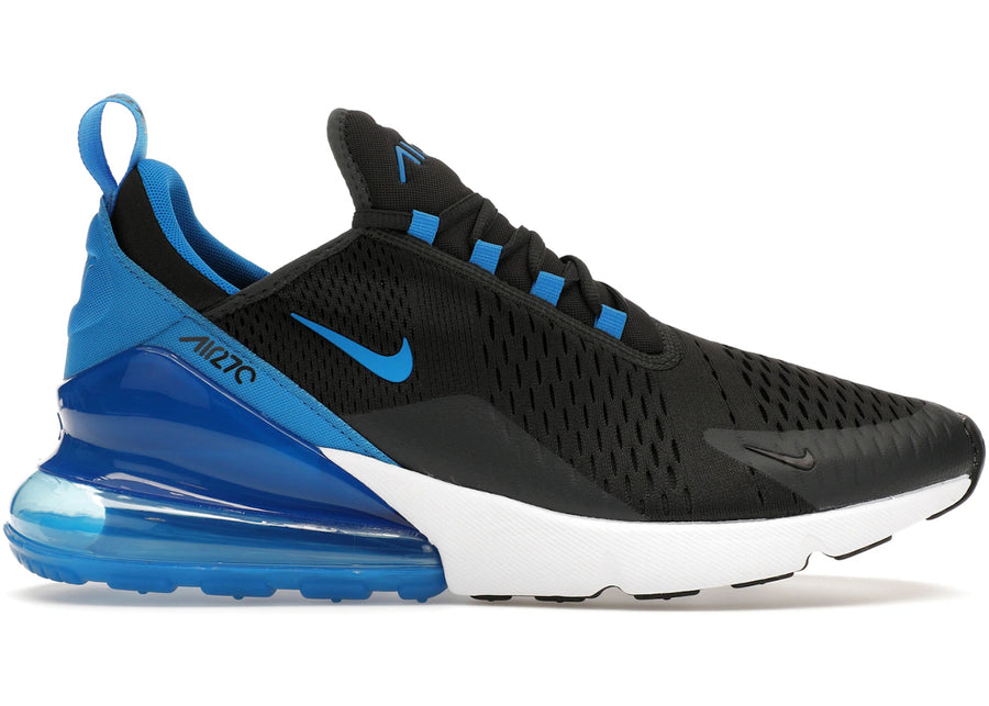 Nike Air Max 270 Anthracite Bleu Photo