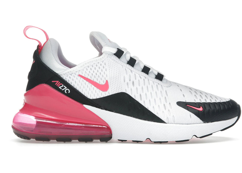 Nike Air Max 270 White Black Hyper Pink (Women's)