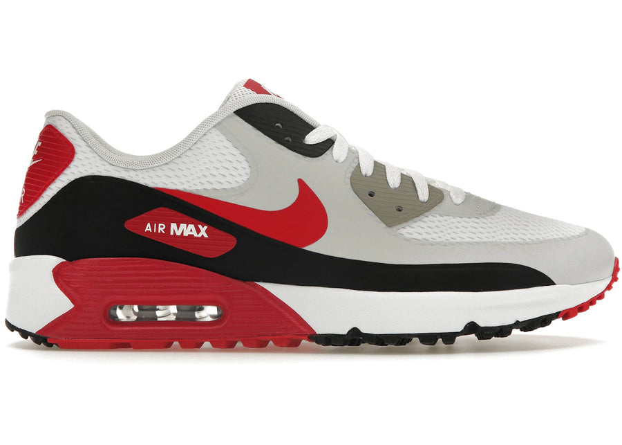 Nike Air Max 90 Golf Blanc Noir Rouge Université