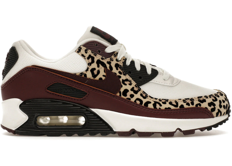 Nike Air Max 90 Léopard Bordeaux (Femme)