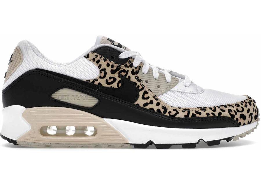 Nike Air Max 90 Léopard Noir Sable (Femme)