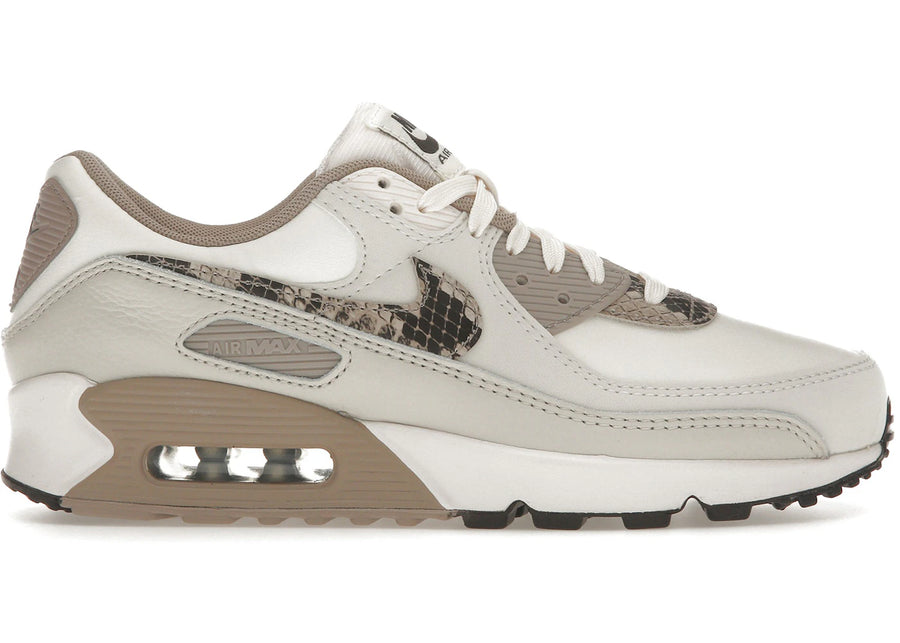 Nike Air Max 90 Rose clair effet peau de serpent (Femme)