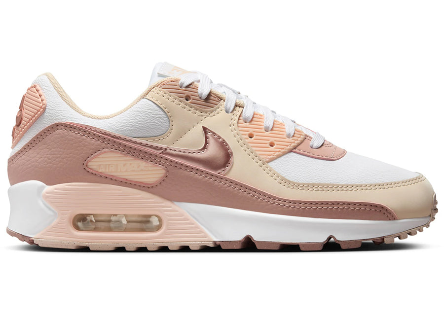 Nike Air Max 90 Next Nature Premium Rose Particule Corail Lavé (Femme)