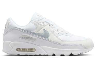 Nike Air Max 90 Premium Blanc Argent Métallisé Réfléchissant