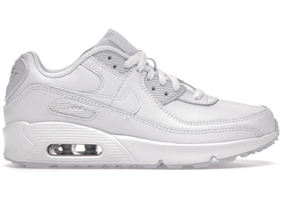Nike Air Max 90 Recraft Triple White (GS)