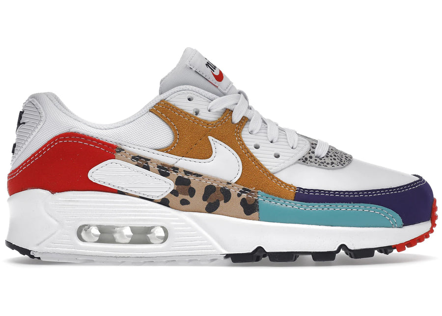 Nike Air Max 90 SE Animal Blanc (Femme)